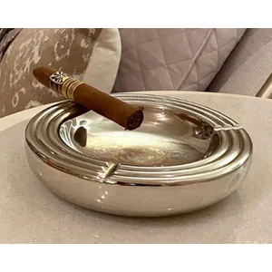 Classic metal ashtray