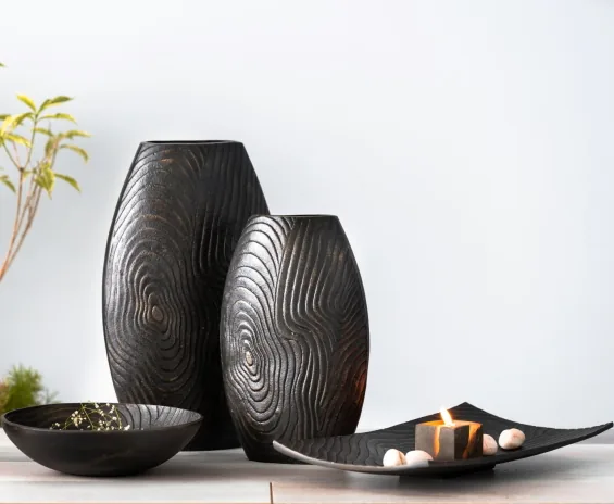 Handmade home decor vases and accents by The Paradise