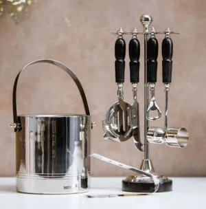 Luxury wine bar set with ice bucket